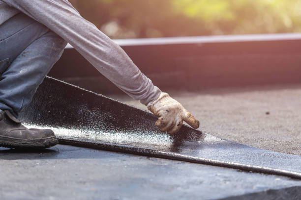 Professional Foundation Crack Repair technician working in Canandaigua, NY